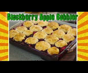 Blackberry Apple Cobbler