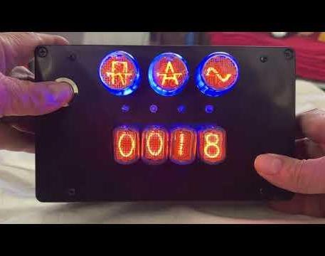 First Ever in All of the Universe - Nixie Tube Slot Machine Game. (Not a Clock)