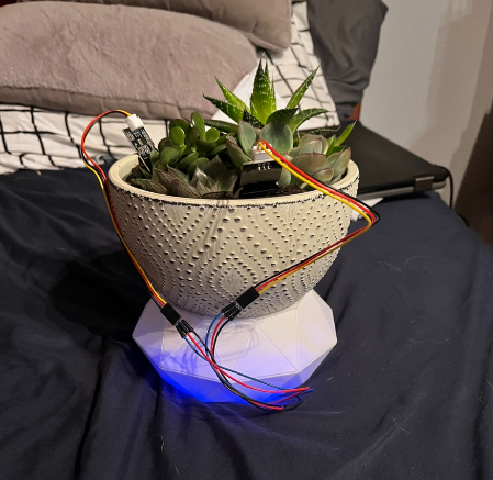 LED Plant Hydration Tracker