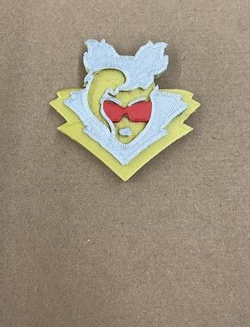 3D Printed Valeria's Fortnite Medallion