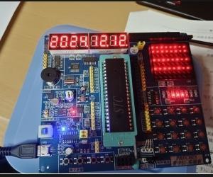 Electronic Clock Based on STC89C52 Single Chip Microcomputer