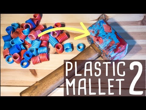 [RECYCLED PLASTIC MALLET] PROCESS IMPROVEMENTS + NEW MATERIAL !