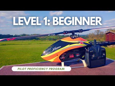 1. Beginner: RC Helicopter Pilot Proficiency Program