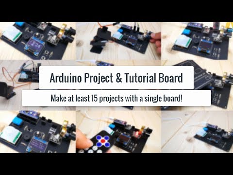 10 Basic Arduino Projects for Beginners! Make at least 15 projects with a single board!