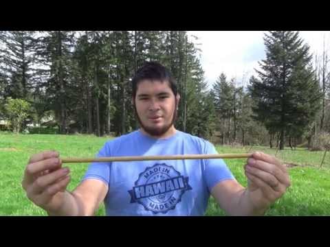 100lb Medieval Style PVC Crossbow for Under $10 Part 6 - Making Crossbow Bolts with Wood Dowels