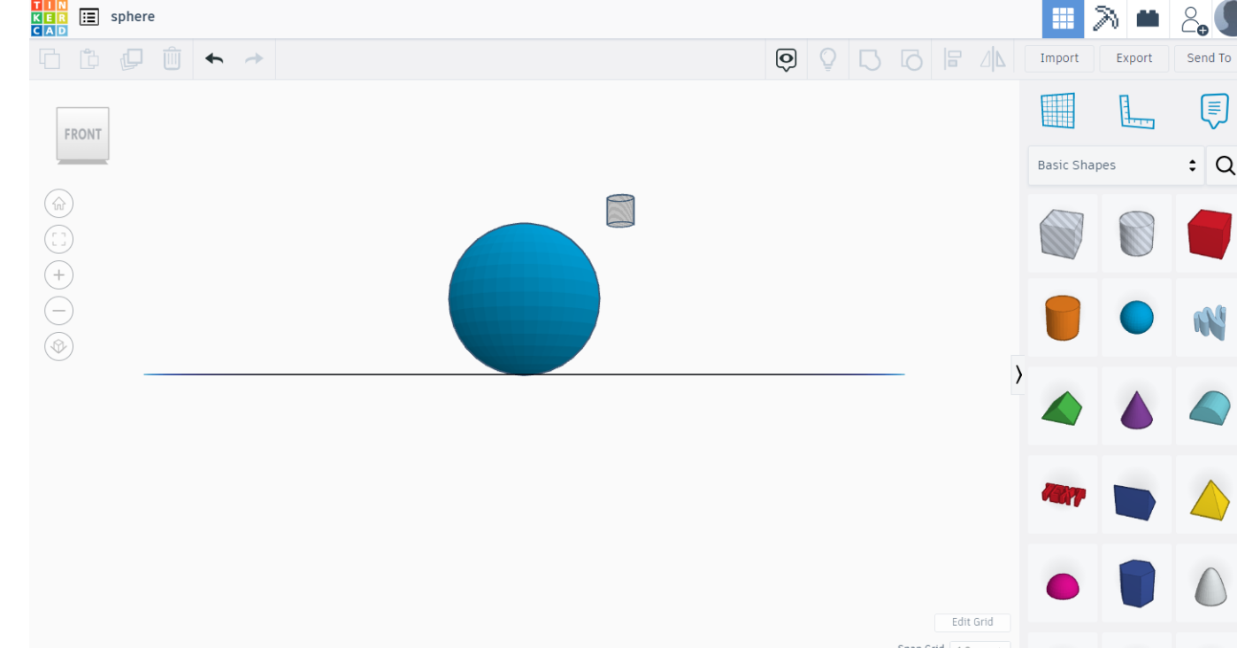 11. Front View_Sphere &amp; Hole Elevated 58mm.png