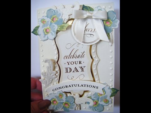 173.Cardmaking Project: Anna Griffin Lets go 'Flipping Fabulous' Flip Card Crazy