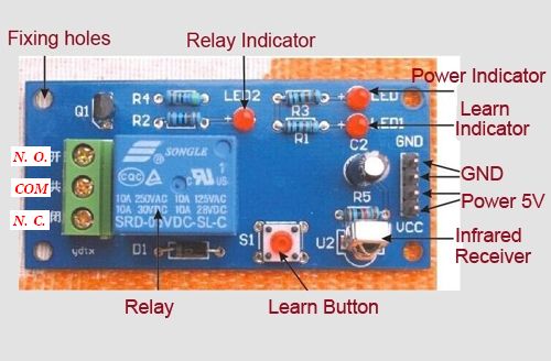 1x 1-Channel Infrared Remote Control Relay Module IR Switch 5V.jpg