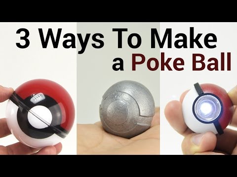 3 Ways to Make a Pokeball