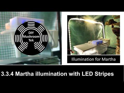 3.3.4 Martha Grow Tent Illumination through watertight LED Stripes