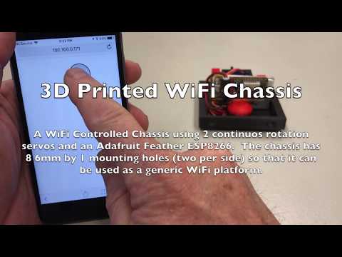 3D Printed WiFi Chassis