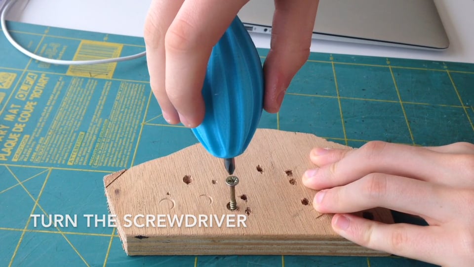 3D printed screwdriver