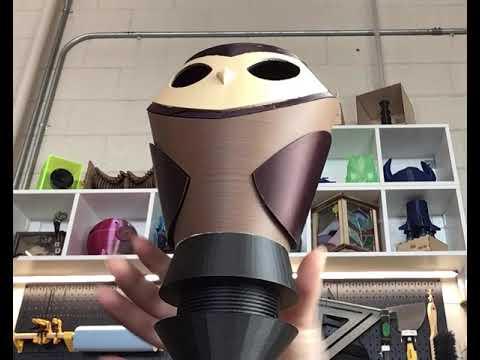 3D-Printing Owlbert Video