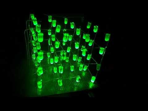 4*4*4 grEEn LED cube