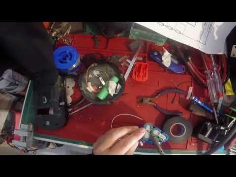 7 Power tool battery from NiCd to Lithium Ion (Soldering the balance cables)