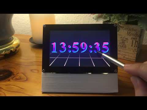 80s Style Arduino &amp;quot;Dali&amp;quot; Clock