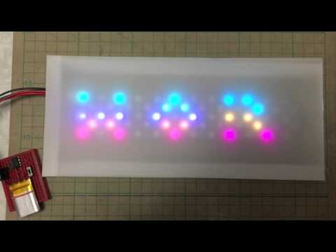 ATtiny13A and 60 LEDs