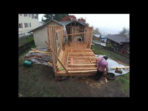 Addition Build 04- Framing Walls