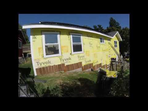 Addition Build 06- Windows and Siding!