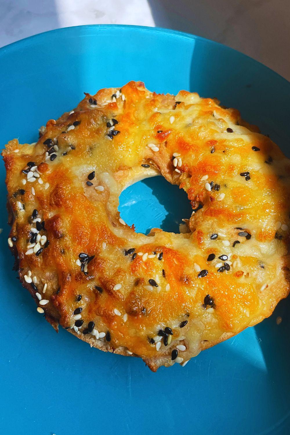 Air Fryer Tuna Melt On Bagels 1.jpg