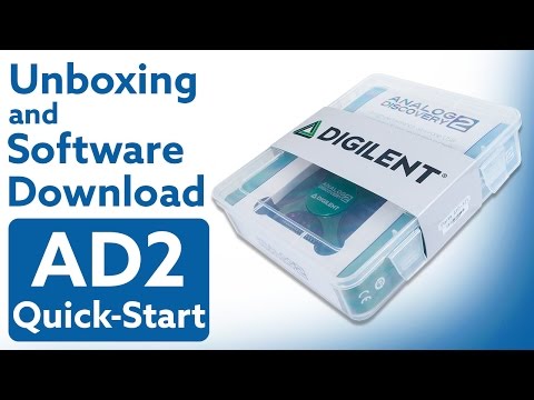 Analog Discovery 2 Quick-Start: Video1 - Unboxing and Software Download