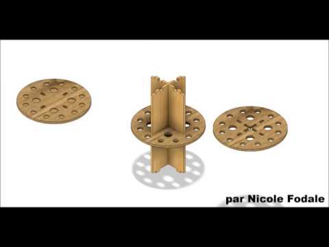 Animation du support de pinceaux - Fusion 360