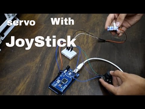 Arduino Tutorial - Servo Motor Control with Joystick