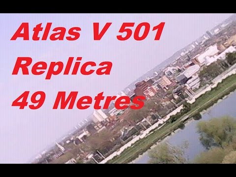 Atlas V 501 Replica V.2 finally reaches 49 Metres Water Rocket Bottle PET aka Unicorn 1 2nd Test