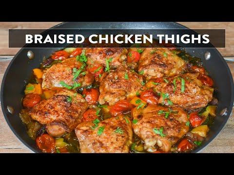 BEST Braised Chicken Thighs