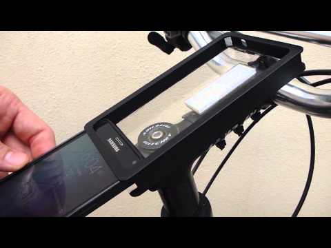 BEST DiY bike handlebar phone mount