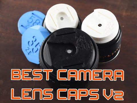 BEST MAGNETIC CAMERA LENS CAPS - 3D Printed Accessories