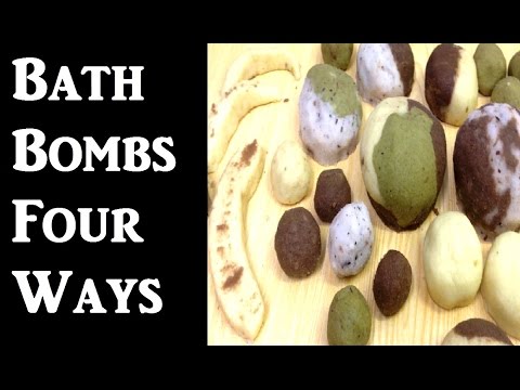 Bath Bombs How to make Home made Bath Bombs chocolate mint cinnamon and Vanilla