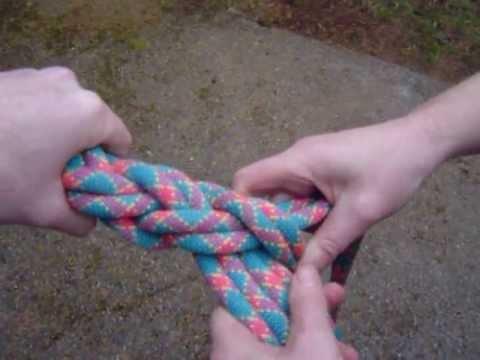 Braid a climbing rope