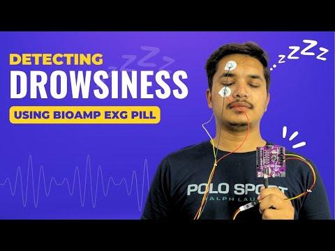 Building a Drowsiness Detector using BioAmp EXG Pill | EOG | Neuroscience