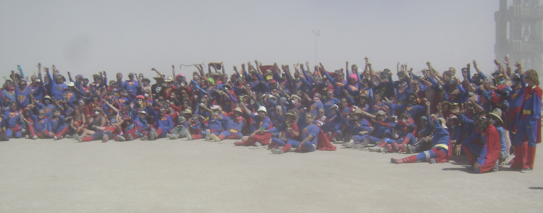 Burning Man Superman group.jpg