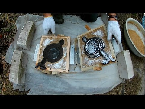 Casting Aluminum. A Saucer