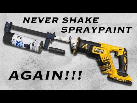 Cheap &amp;amp; Easy DIY Spray Can Shaker || Homemade Spray Paint Can Shaker