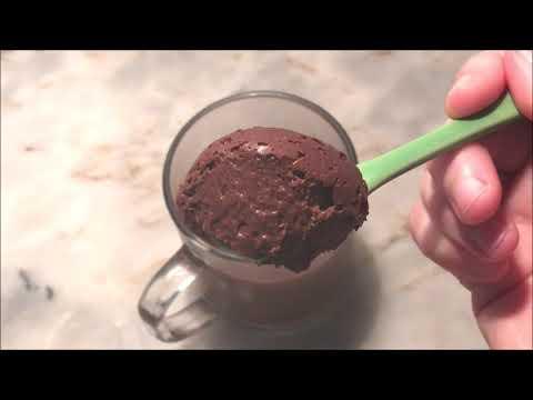 Chocolate Mousse with only two ingredients | No gelatin | Easy dessert