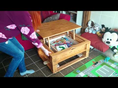 Coffee table mechanisms