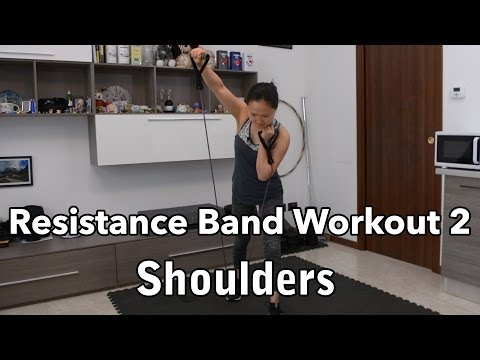 Complete Shoulders Resistance Band Circuit Burn Out Workout