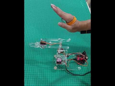 Control Robot Arm With Simple Gestures