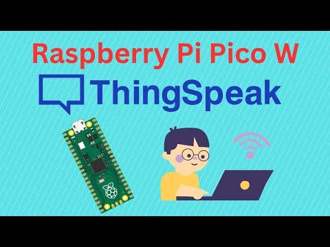 Create an IoT Dashboard with ThingSpeak and the Raspberry Pi Pico W - Real-Time Data Monitoring!