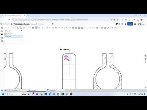 Creating a drawing in Onshape