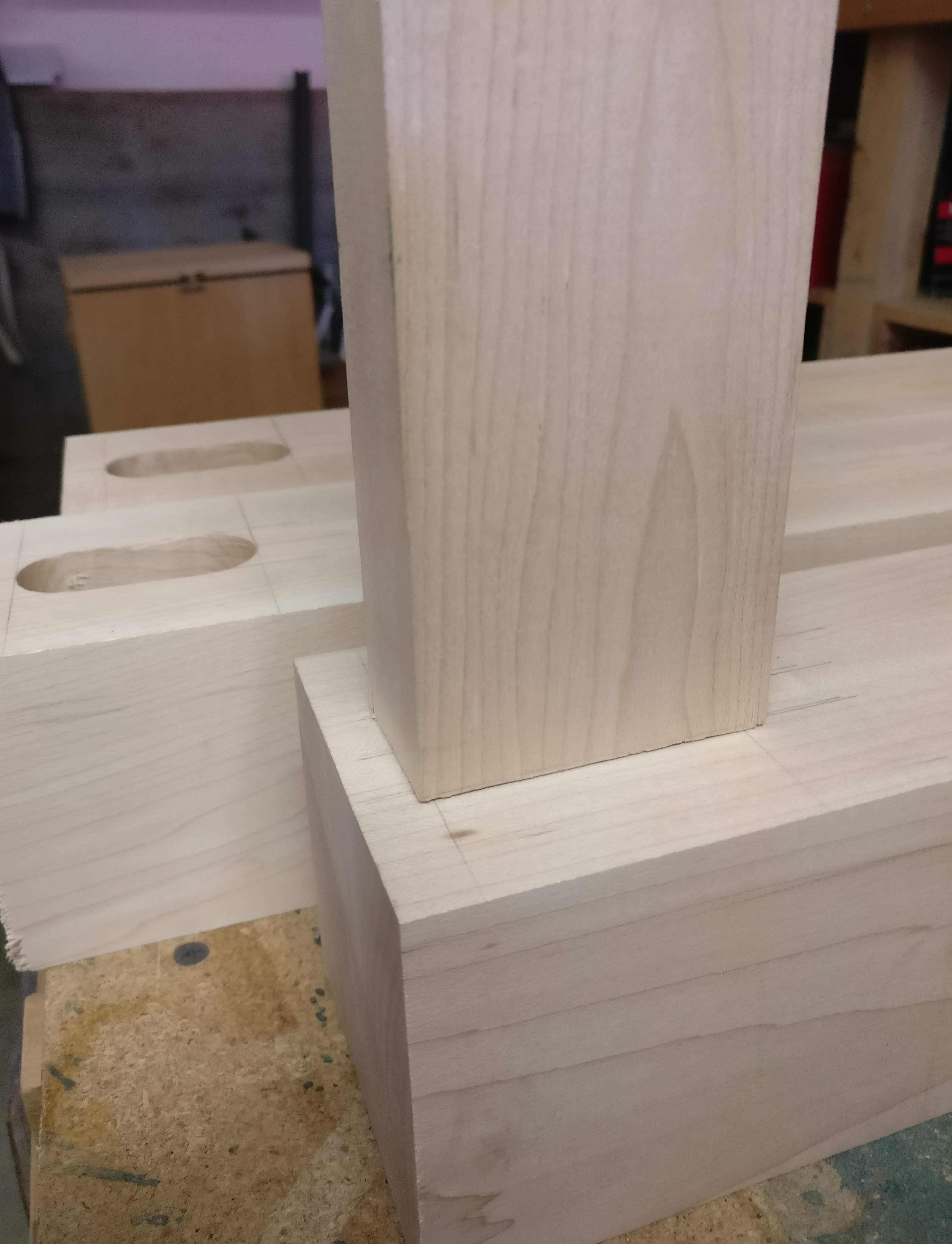 Cross Member - Test fitting Tenon.jpg