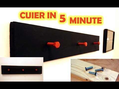 Cuier DIY 5 minute