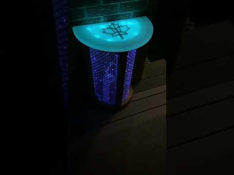 Custom Outdoor Glow Table / Vent Cover