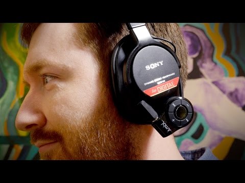 DIY Bluetooth Headphones [Sony MDR-V6 wireless mod]