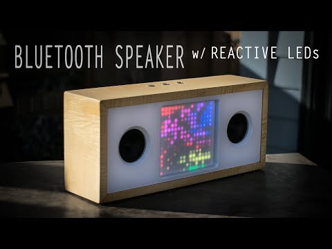 DIY Bluetooth Speaker w/ LED Visualizer