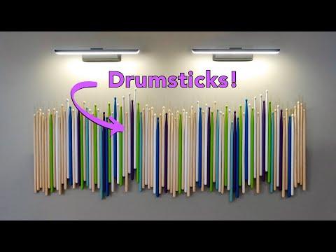 DIY Drumstick Artwork for the Home