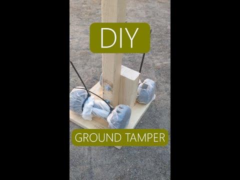 DIY Hand Ground Tamper Easy and Cheap